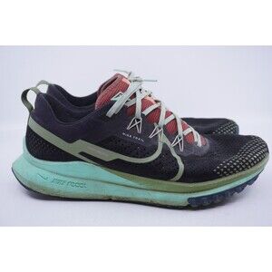 Nike React Pegasus Trail 4 Men's Size 14 Running Shoes Black Mint Foam